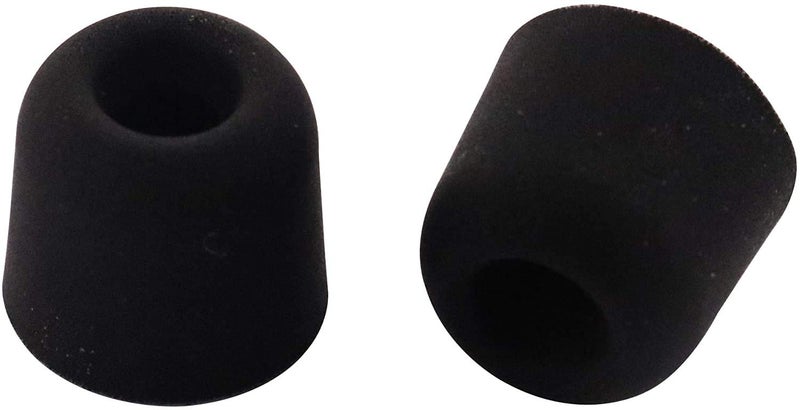 ALXCD Foam Eartips Compatible with 4.0mm Connect Hole, Medium Size 4 Pairs Soft Memory Foam Earbud Tips, Fit for Most in-Ear Headphones, Foam, Black - Image 2